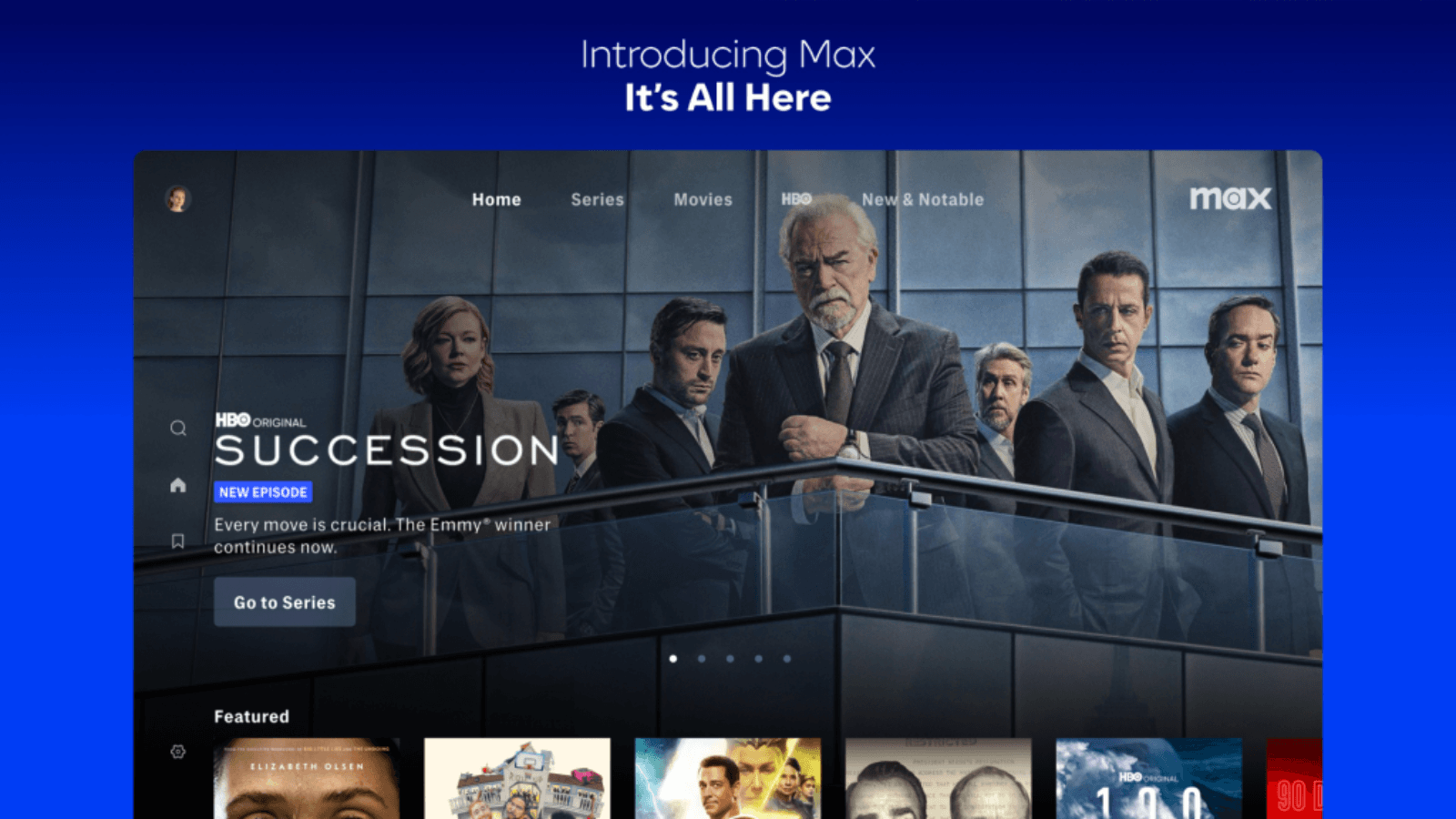 HBO Max Website